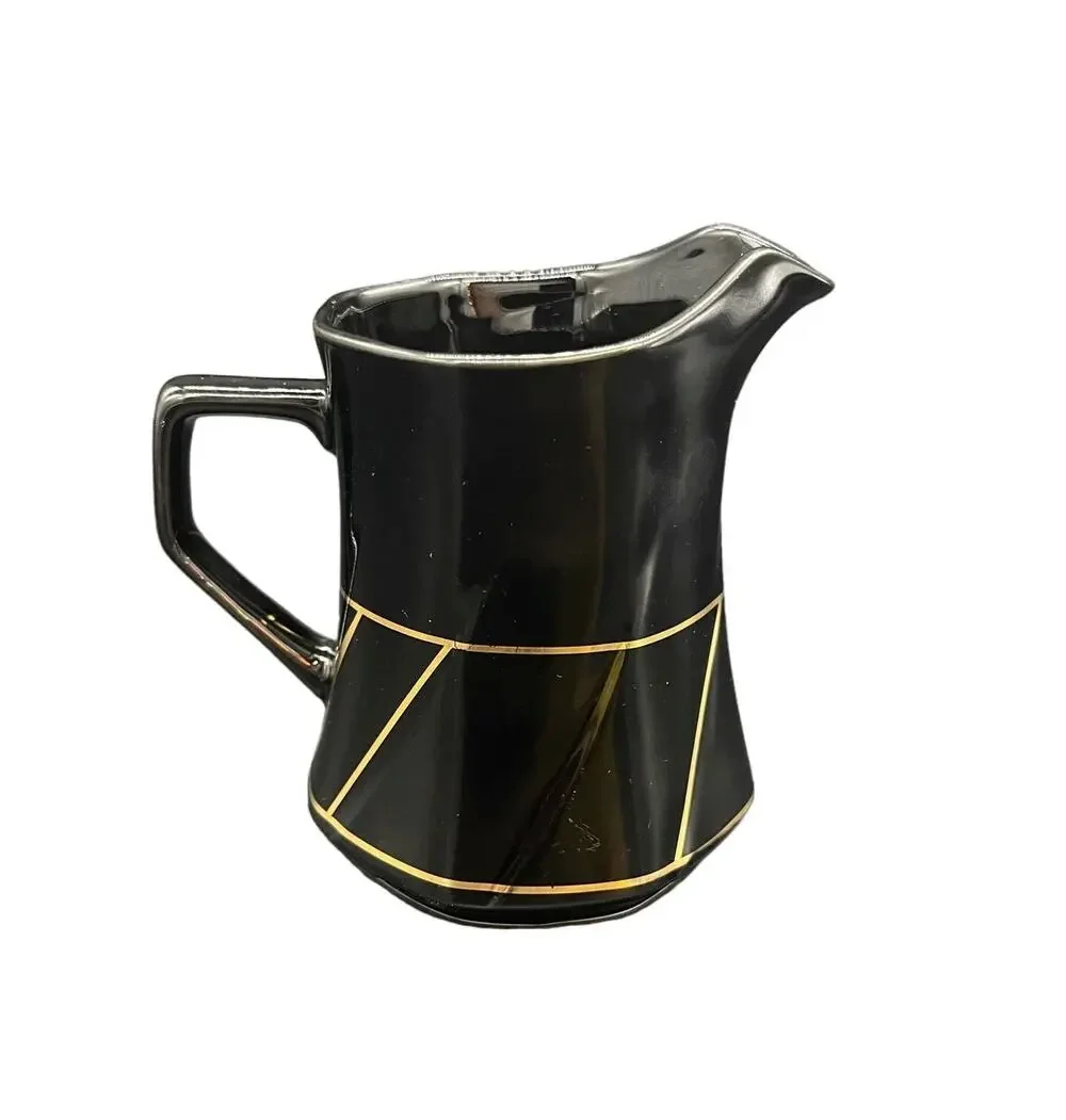 Gallery Collections by Ranmaru Crystalline Black Creamer Cream Japan